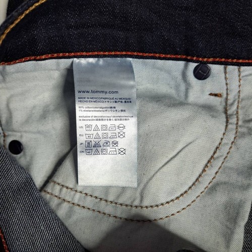 Tommy Hilfiger Skinny Jeans Damen 10 Dark Wash Mid Rise 5 Taschen Zip Fly 10/30 - Bild 10 von 12