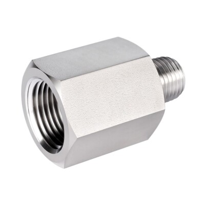 FITOK 316 SS Pipe Fitting Adapter 1/4 FNPT × 1/4 MNPT 6600 psi, SS-PA-NS4