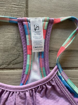 Ivivva Girls Lululemon Sz 6 Bralettte Top Shirt | eBay