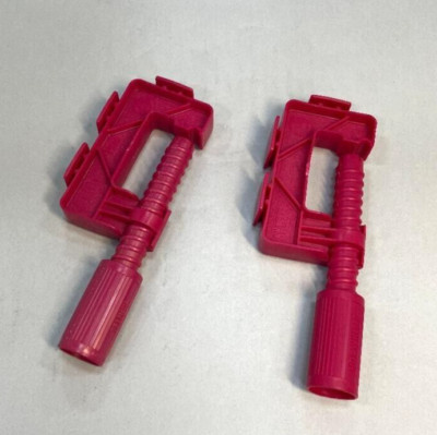 Hot Wheels Redline Track Purple Clamp 2 each 6200-066 Stunt Action Dual Lane VTG
