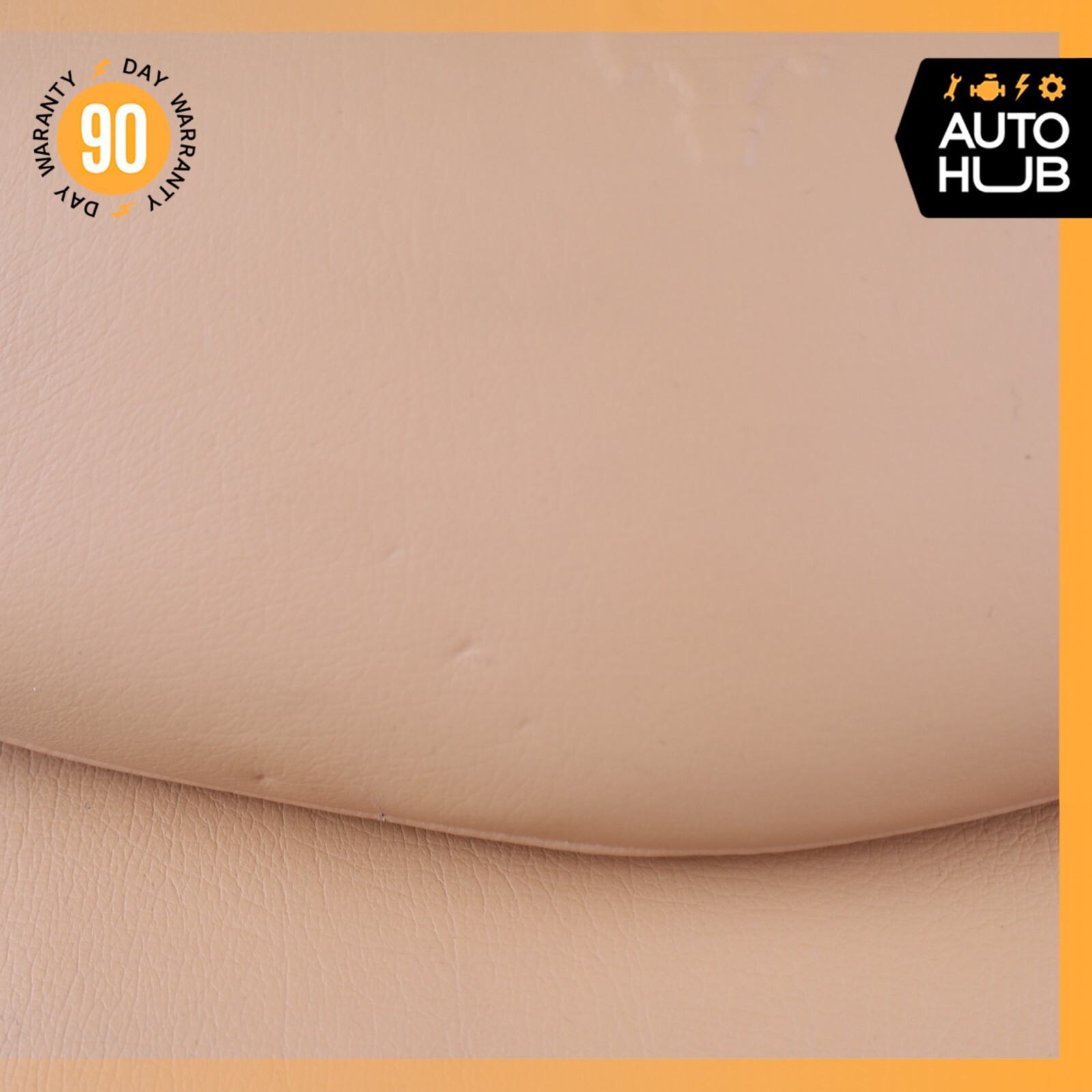03-13 Maserati Quattroporte S M139 Rear Center Seat Headrest Brown OEM 71k