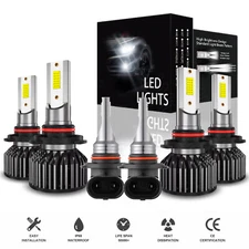 For Toyota Corolla 2005-2008 LED Headlight KIT Hi/Lo Beam Bulbs + Fog Lights