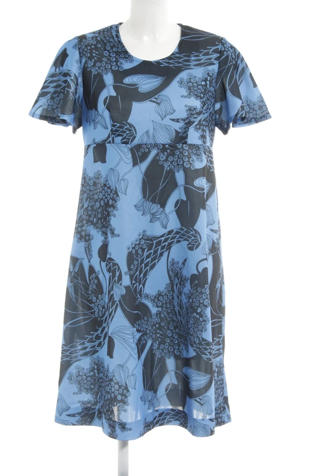 BLOCH Vestido línea A Mujeres Vestido Talla EU 38 azul neón-negro look casual - Imagen 4 de 4