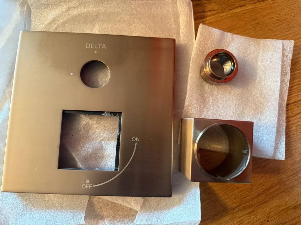 Delta Raincan Escutcheon and trim parts - Champagne Bronze - from 342701-CZ - Image 2 of 4