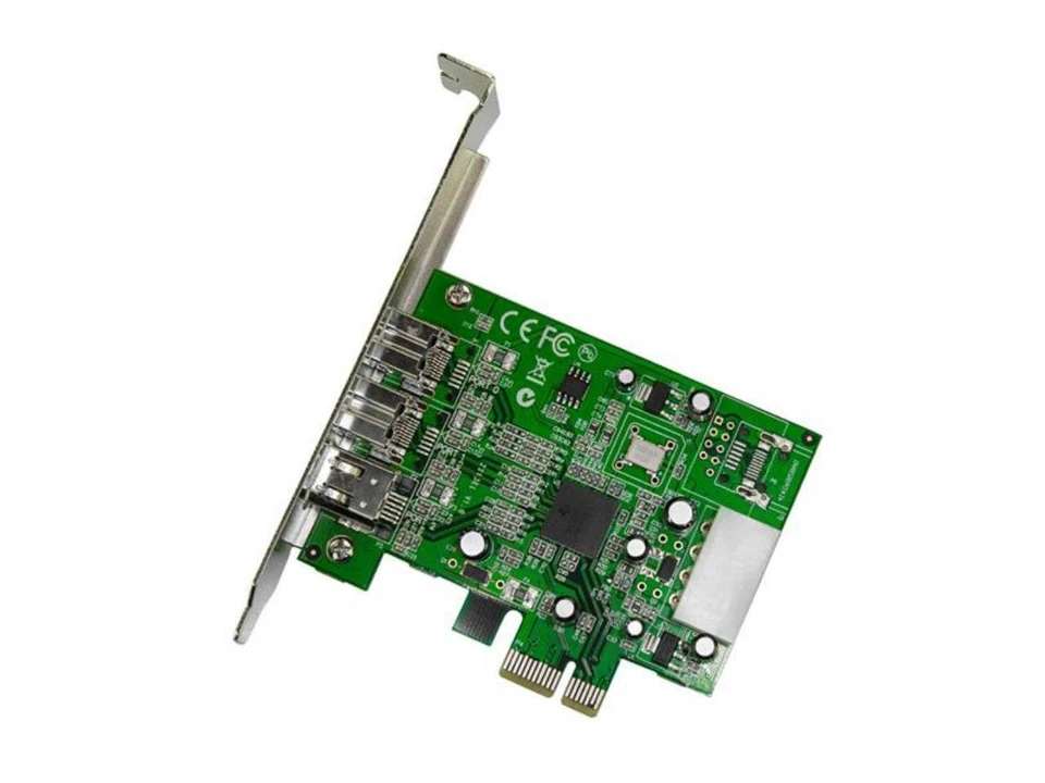 StarTech 3 Port 2b 1a PCI Express 1394 FireWire Adapter Card - Image 4 of 4