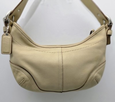 Coach Soho Leather Shoulder Hobo Bag 9541 Red Vintage 2003 for