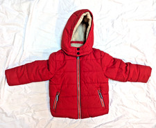 Mini Boden Borg Jacket Puffer Coat 4-5 Y 110 cm Red