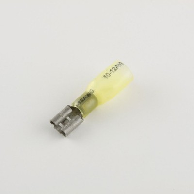 12-10 Ga. 0.250'' Wd. Female Heat-Shrink Quick-Disconnects - (pack of 25)