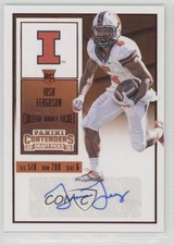 2016 Contenders Draft Picks College Ticket Red Foil Josh Ferguson #139 Auto 1u6