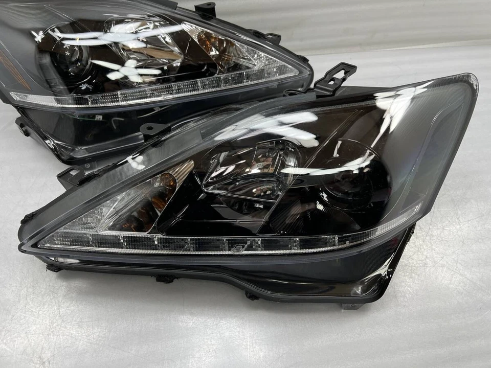 Faros proyectores LED ZMAUTOPARTS negros Lexus IS250 IS350 2006-2010 Foto 2 de 4