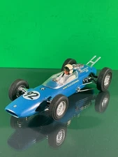 Strombecker 1/24 scale Lotus 29 Slot Car Rare Blue Set Car built