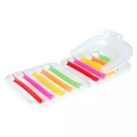 Bestway Luftmatratze Summer Colors Mit RüCkenlehne Klappbares FußTeil 201X89 Cm