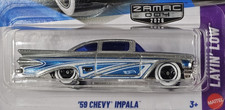 2026 Hot Wheels '59 Chevy Impala Zamac 2/5 Layin' Low 44/250 Walmart Exclusive