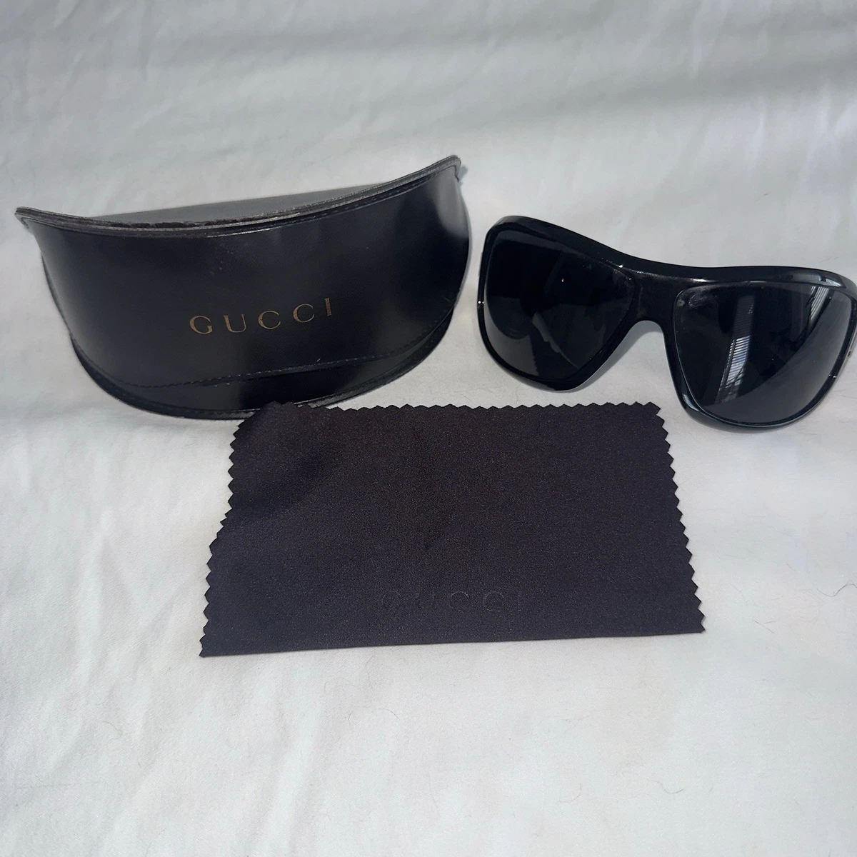 Gucci Black with Vintage Sunglasses for Women for sale | eBay