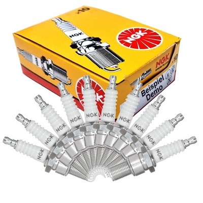 10er Angebots-Set: Zündkerze NGK BP8ES, [2912] Standard