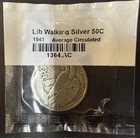 1941 Walking Liberty Half Dollar Circulated Littleton Coin Co. Average Circulate