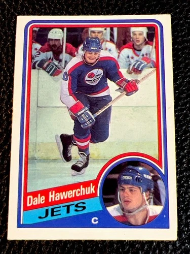 1984-85 O-Pee-Chee Hockey #339 Dale Hawerchuk - Jets (C)