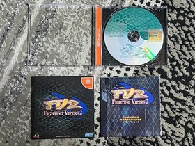 Fighting Vipers 2 Sega Dreamcast 2001 video game "good" Japan Used