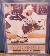 2013-14 Upper Deck Taylor Beck Young Gun Rookie #472