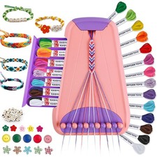 Friendship Bracelet Making Kit for Girls 812, 28 PreCut Threads