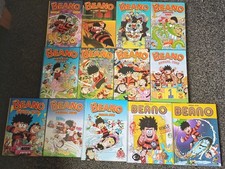 BEANO ANNUAL 2000 ERA QTY OF 13 UNCLIPPED DC THOMSON DENNIS MENACE BUNDLE BOOKS