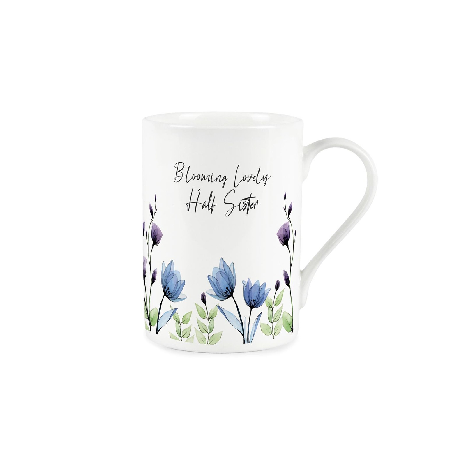 Half Sister Mug - Blooming Lovely Floral Tea/Coffee Bone China Mug Gift