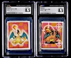Pokémon 1998 Topps Merlin Series 1 #6 #180 Charizard CGC 9 MINT 🔥🔥✨✨
