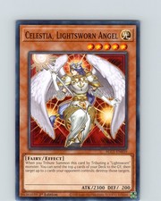Yu-Gi-Oh TCG Celestia, Lightsworn Angel BLC1-EN059 1st Edition Common Card NM