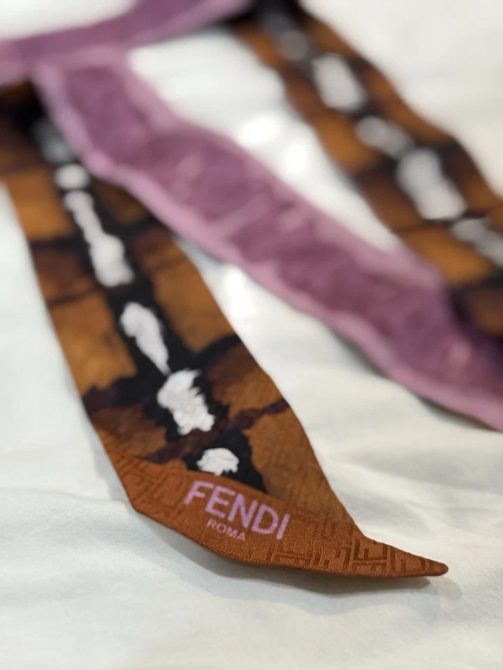 FENDI WOMEN WRAPPY LIGHT WOVEN BANDEAU STYLE FXT011 - Image 2 of 4