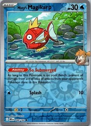 Misty's Magikarp 048/182 Reverse Holo Destined Rivals