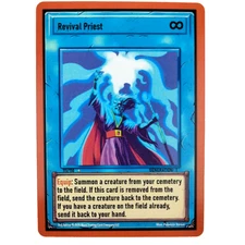 Revival Priest 115/150 LEGENDARY Ward Trading Card Game TCG 2nd Ed Gen 1 - NM