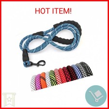 MayPaw Heavy Duty Rope Dog Leash, 3/4/5/6/7/8/10/12/15/20 FT Nylon Pet Leash, So