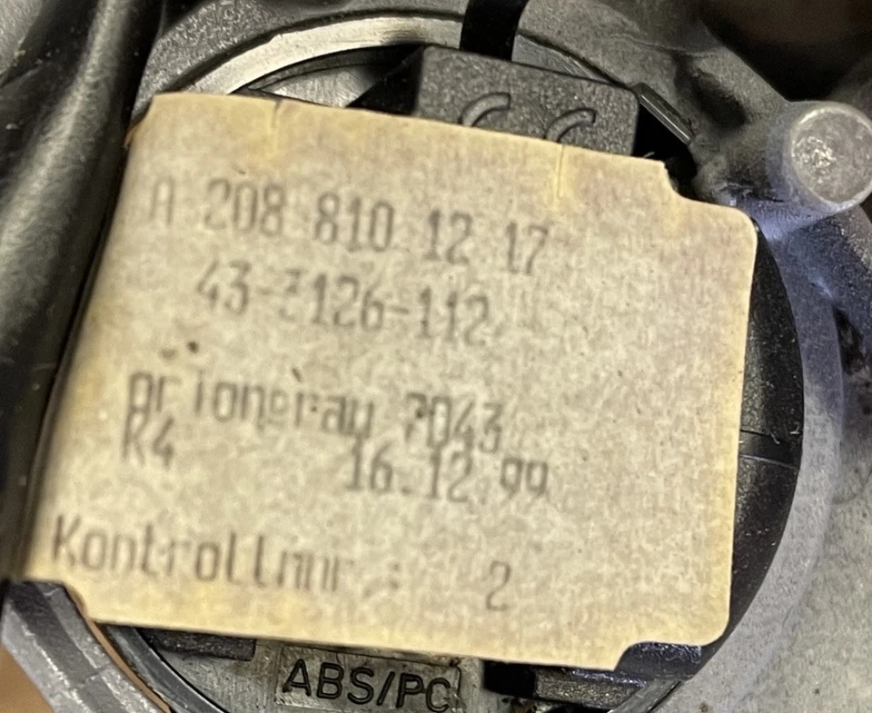 Conjunto de espejo retrovisor superior interior superior mercedes w210 e320 e55 amg 98-02 Foto 3 de 4