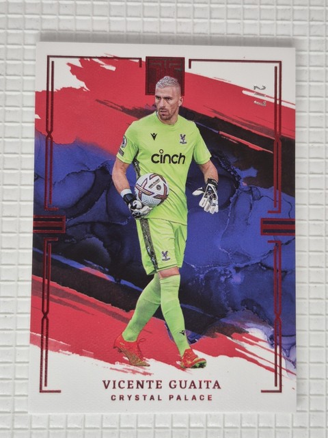 2022-23 Panini Impeccable Premier League Vicente Guaita Ruby 2/7 Crystal Palace