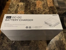 Renogy 12V 60A DC to DC On-Board Battery Charger for Flooded Gel AGM Lithium RV