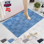 Small Large Bathroom Rugs Non Slip Bath Mat Water Absorbent Toilet Pedestal Mat*