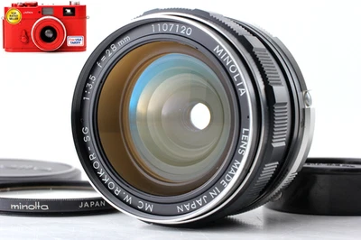 〖COMO NUEVO〗 Lente ancha de enfoque manual Minolta MC.W Rokkor SG 28mm... - Imagen 1 de 4