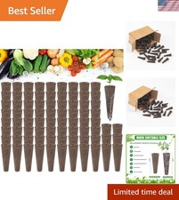 50 Pack Hydroponic Grow Sponges - High Germination for Indoor Gardening 0.30 per gallon