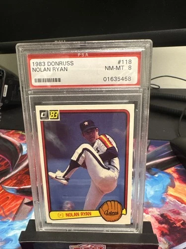 1983 Donruss - Nolan Ryan #118 PSA 8