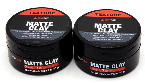 Sexy Hair Style Sexy Hair Matte Clay Matte Texturing Clay 2.5 oz - "SET OF 2" - Picture 2 of 4