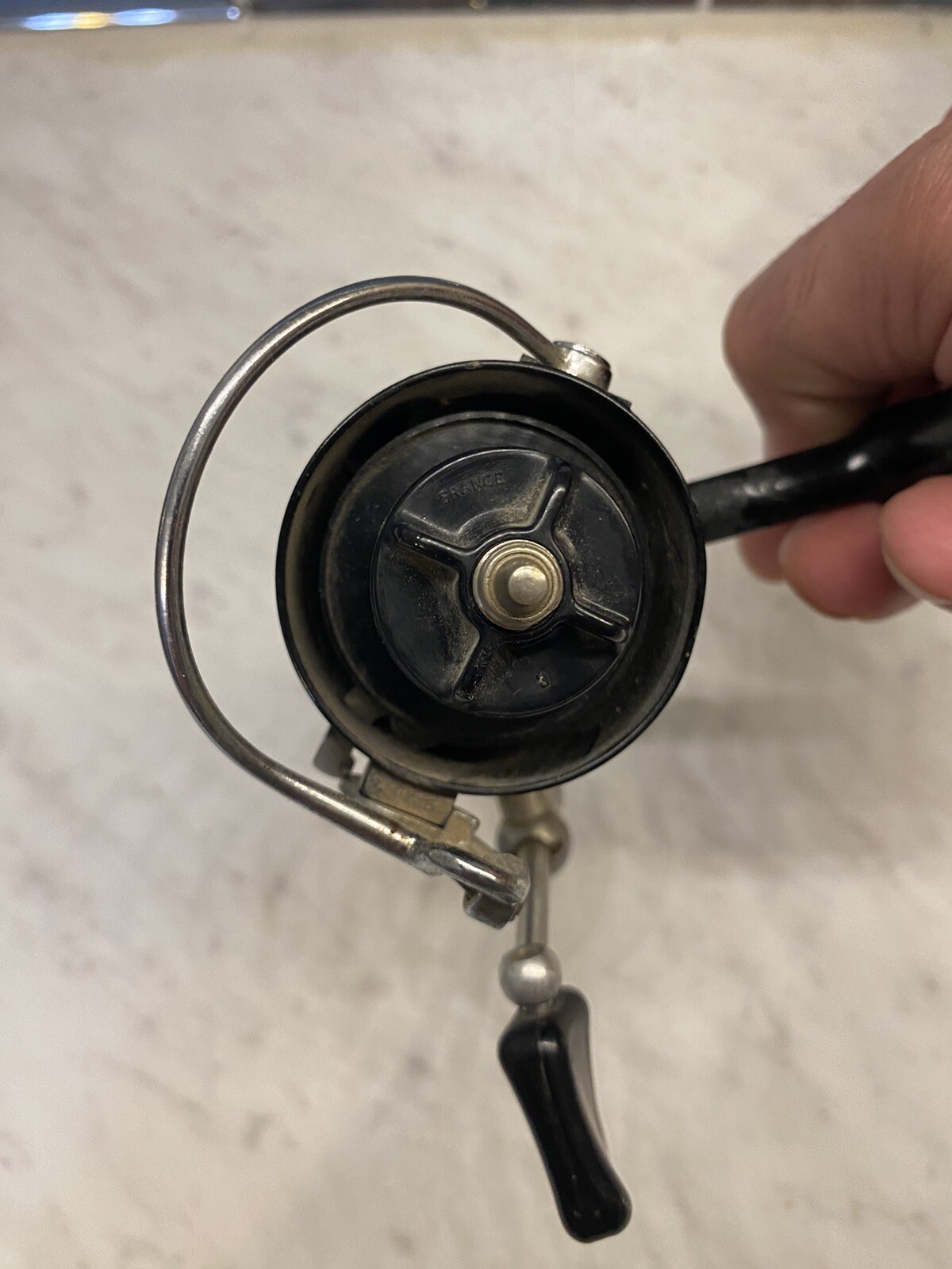 Vintage Garcia Mitchel 308 Micro Lite Spinning Reel Fishing Mini