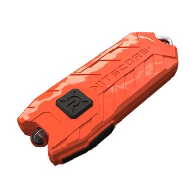 ~NEW~ Nitecore TUBE v2.0 Jacinth USB Rechargeable Keychain Flashlight, 55 Lumens
