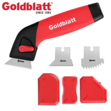 Goldblatt Caulking Tool Kit Grout Remover Caulking Tools Sealant Finishing Tools