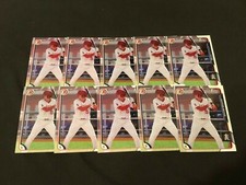 2015 Bowman Draft Hutton Moyer 1st Bowman Prospect (#92) - Lot of 10x