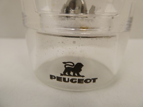 Molinillo de sal/pimienta peugot acrílico plexiglás y metal - Imagen 2 de 5