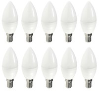10X Led GlüHbirne E14 Leuchtmittel Energiespar Lampe 6 Watt Warmweiß 10 St. A194