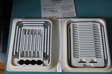 FREE SHIPPING Denise Interchangeable Knitting Needles Blue Set USA Made NEW
