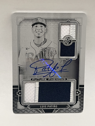 2022 TOPPS TRIPLE THREADS Luis Patino WHITE WHALE RPA AUTO 1/1