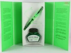 PELIKAN SPECIAL EDITION SOUVERAN M205 DUO SHINY GREEN HIGHLIGHTER FOUNTAIN PEN !