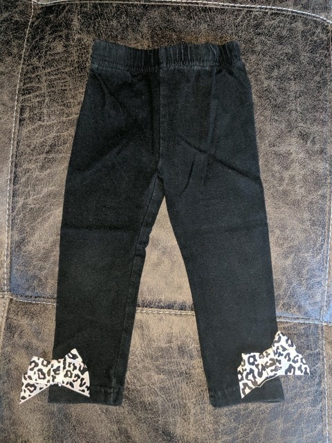 baby girl black pants